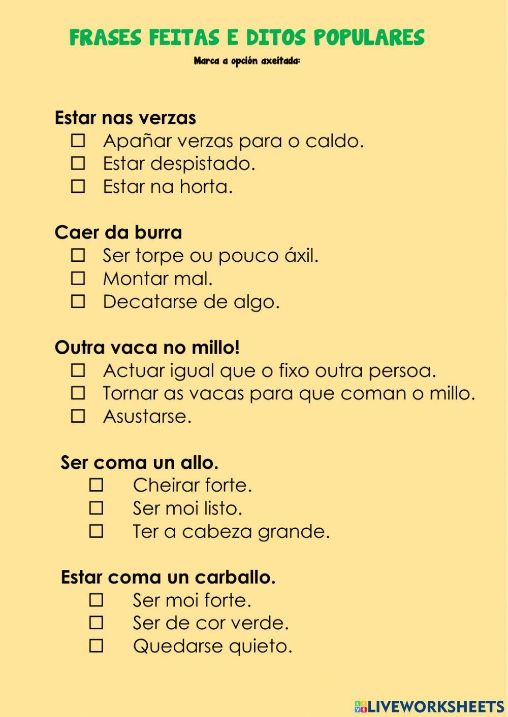 Refráns e ditos galegos