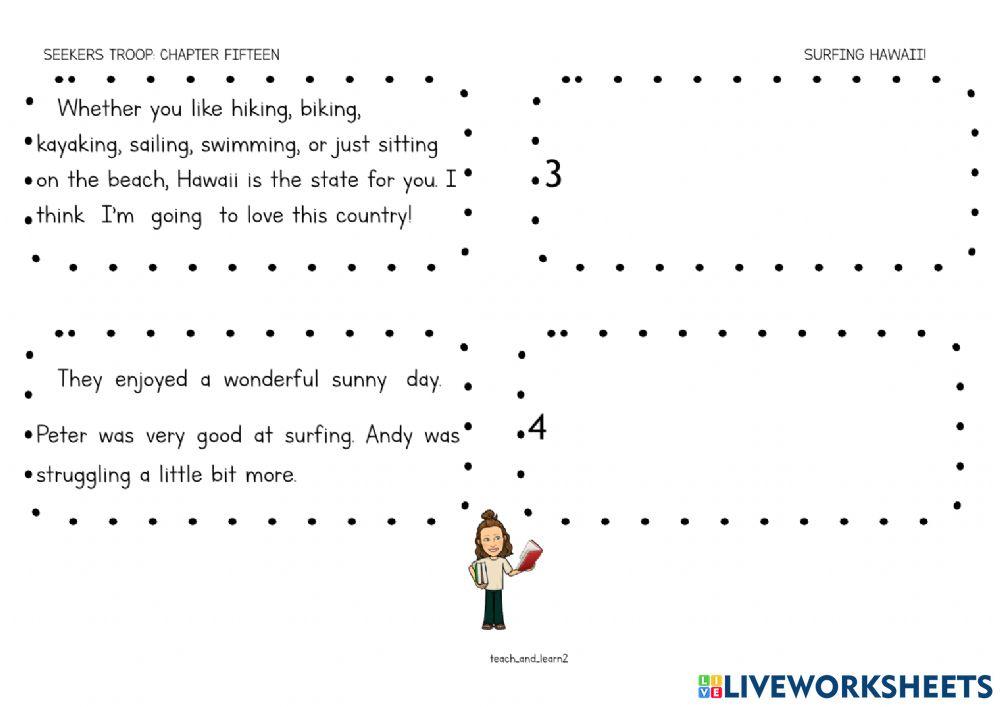 Chapter 15 seekers’ troop