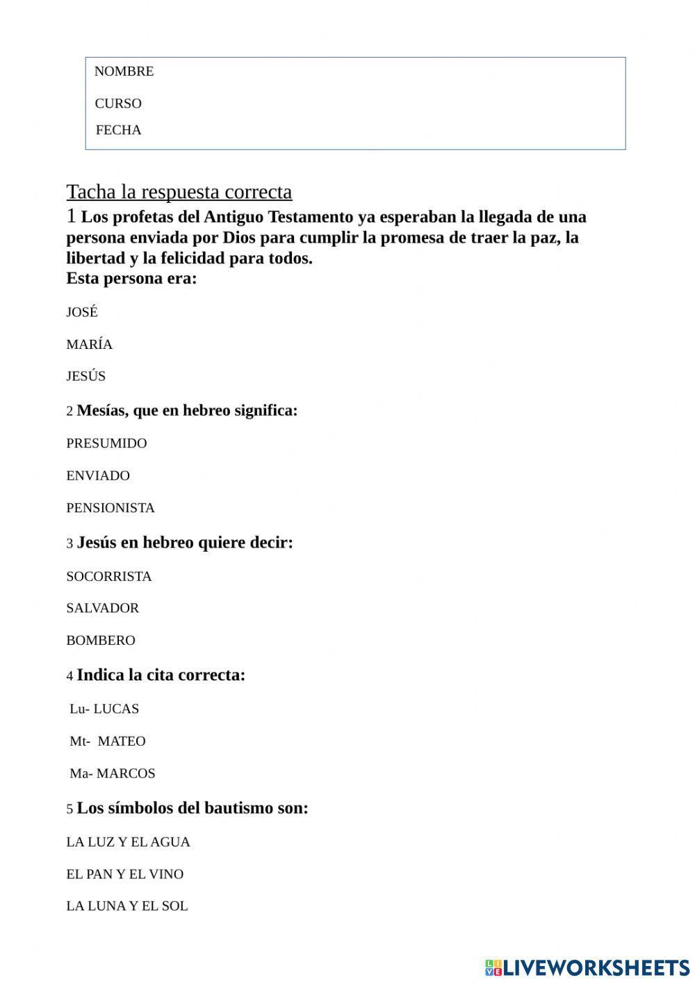 Control 3ª evaluación