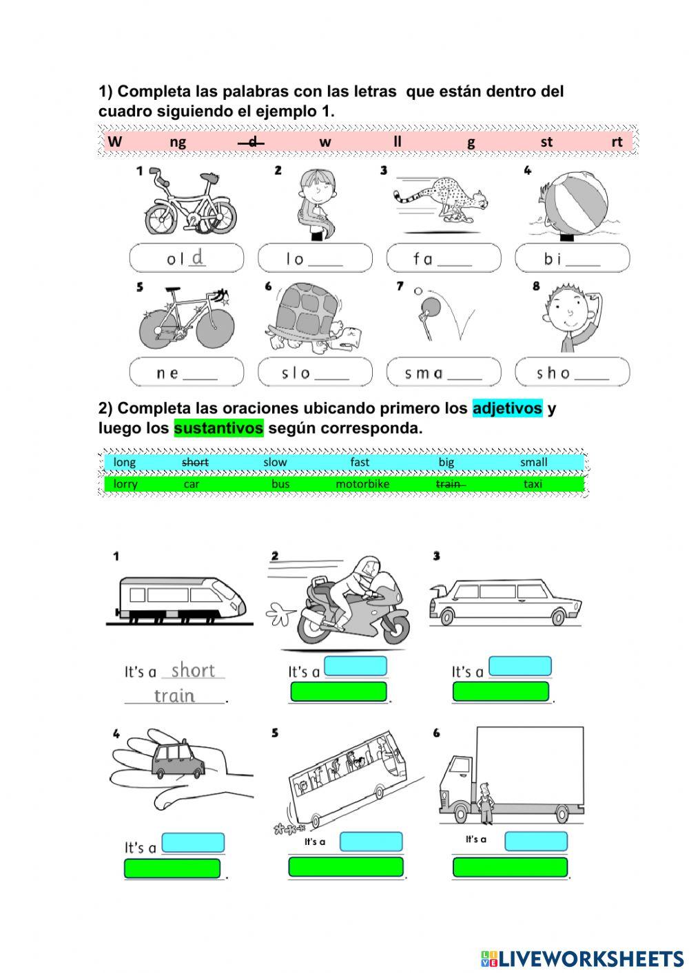 1st Juniors A - Ejercicios de repaso