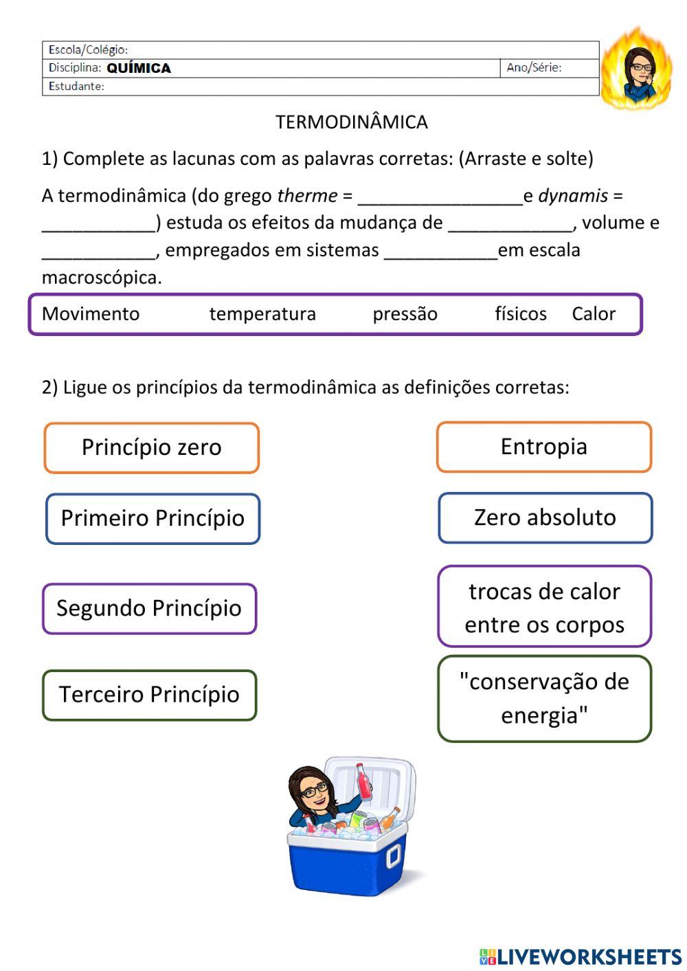 Leis da Termodinâmica