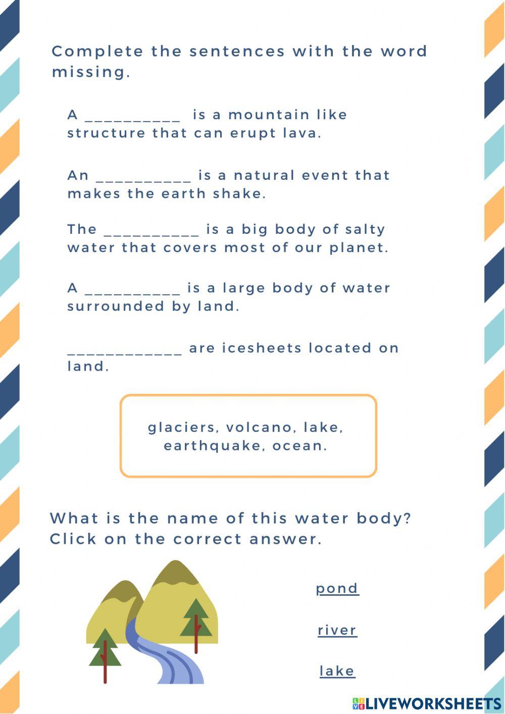 Final evaluation 2022 -  2nd grade Science