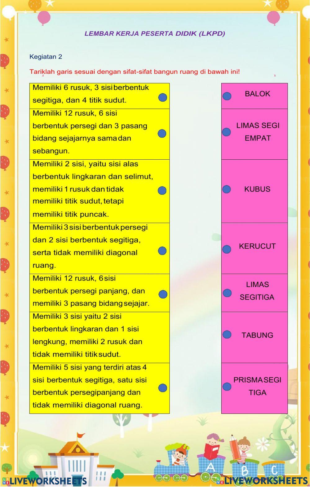 Bangun Ruang Kelas 5