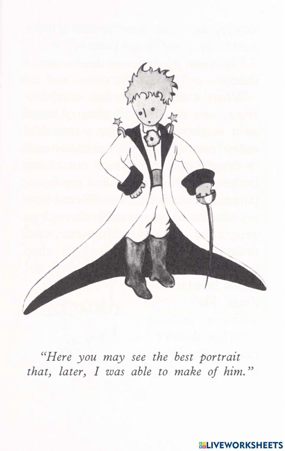 Vocab-The Little Prince 1-Fill in the blank