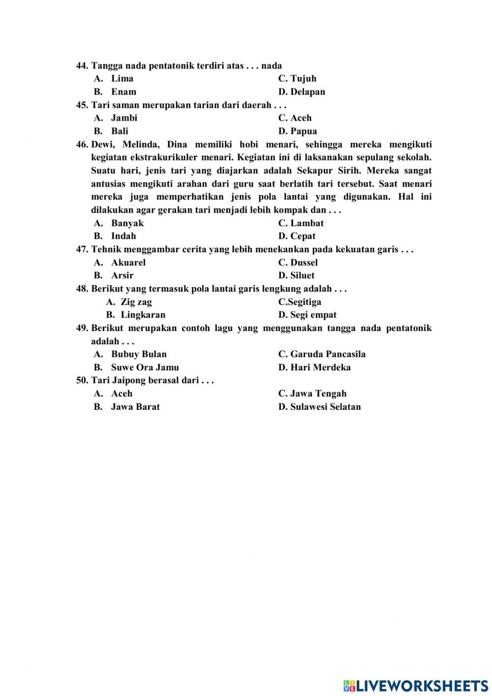 Tema  6 kelas 5
