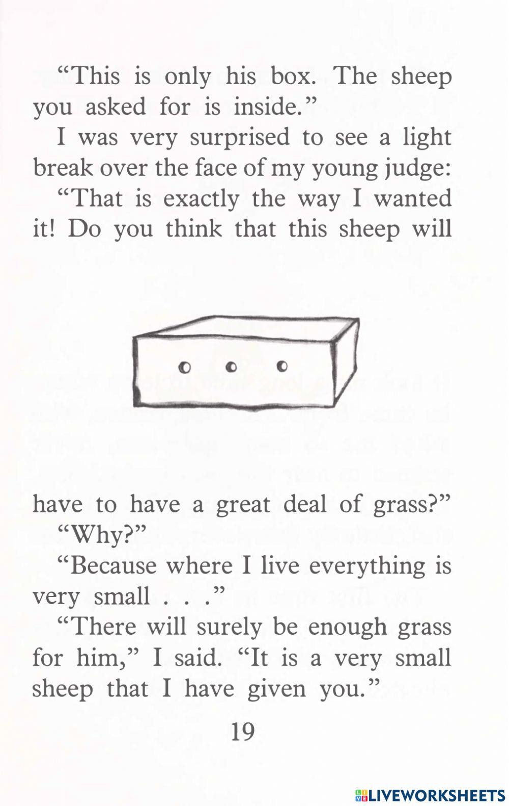 Vocab-The Little Prince 2-Fill in the blank