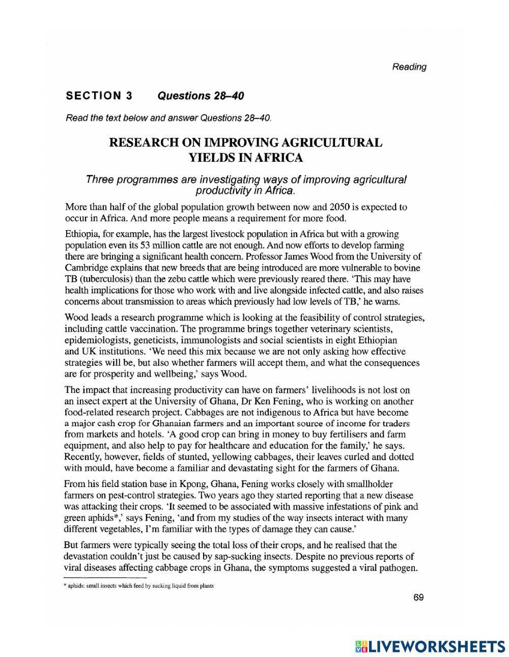 General Test 14 - 3 (Part three)