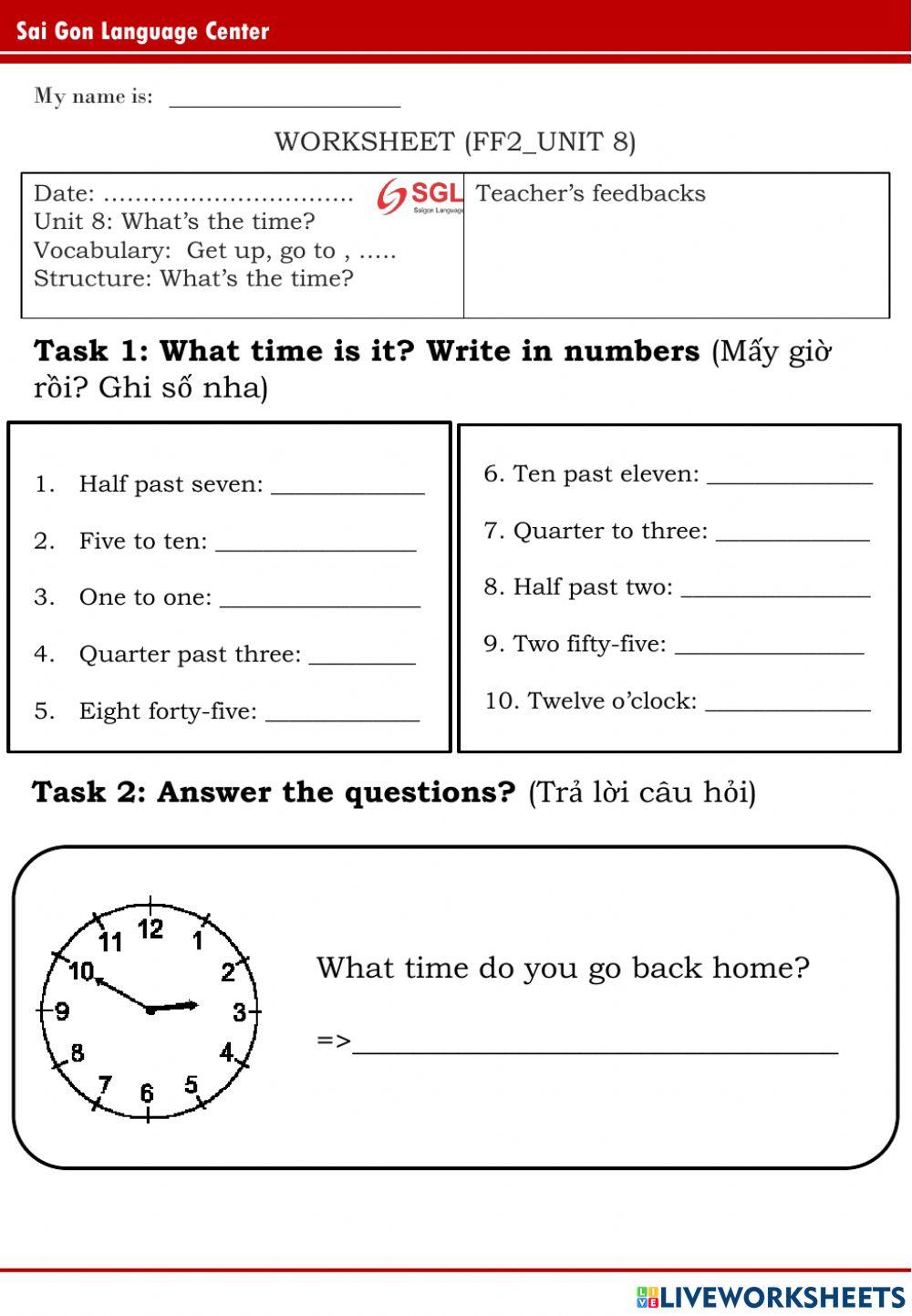 FFs2 - Unit 8 - Marrow (31-5-2022)