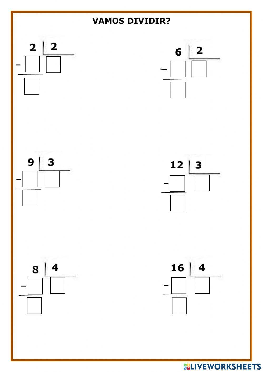 Múltiplos e Divisão