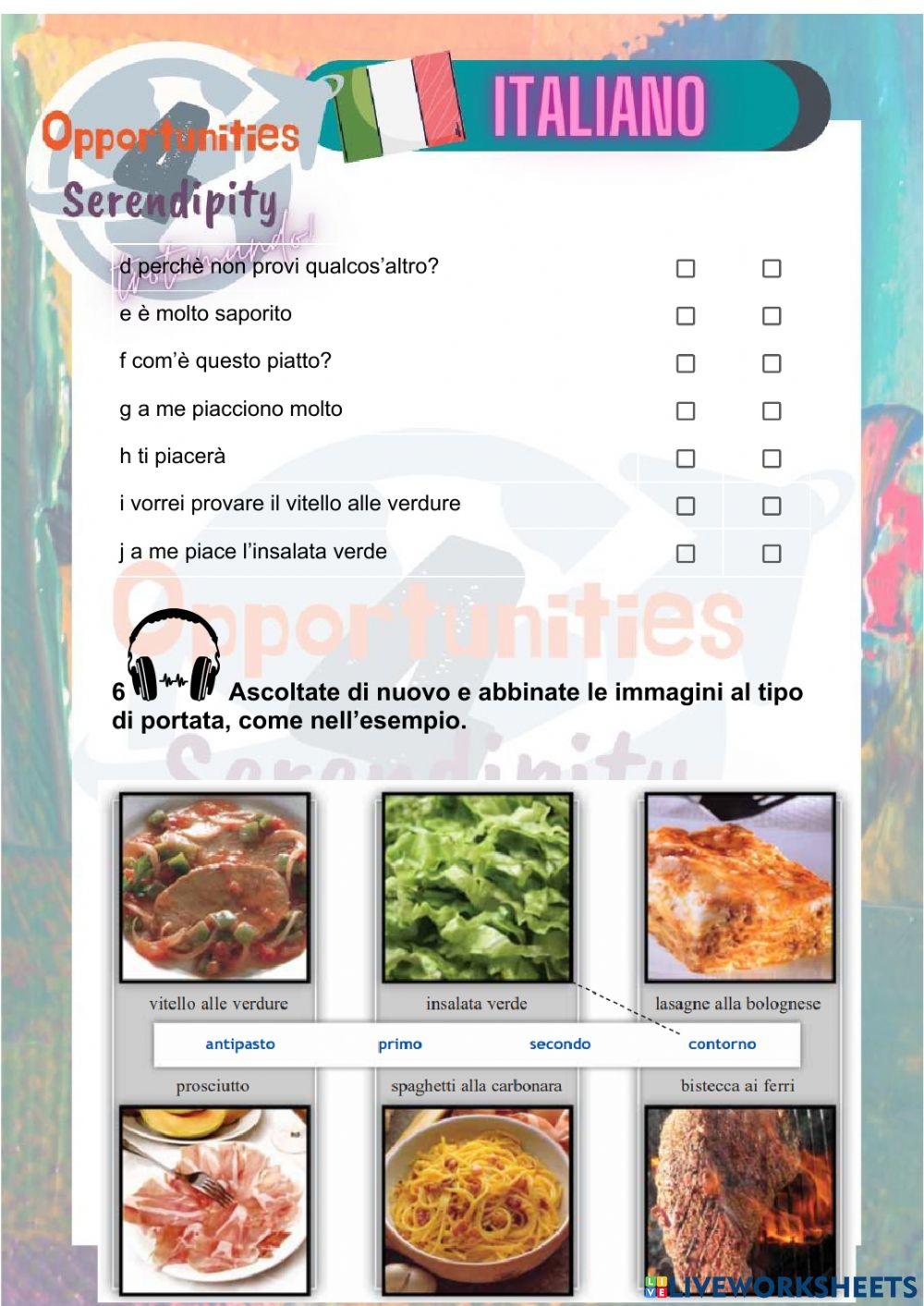 Progetto italiano, clase 5