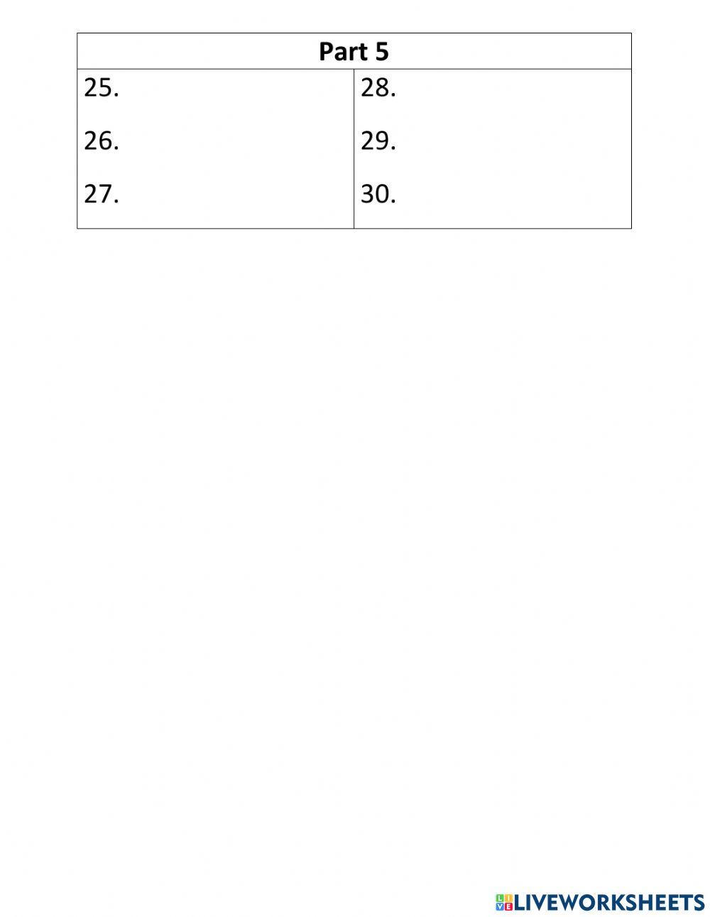 Ket-ready test 6 reading