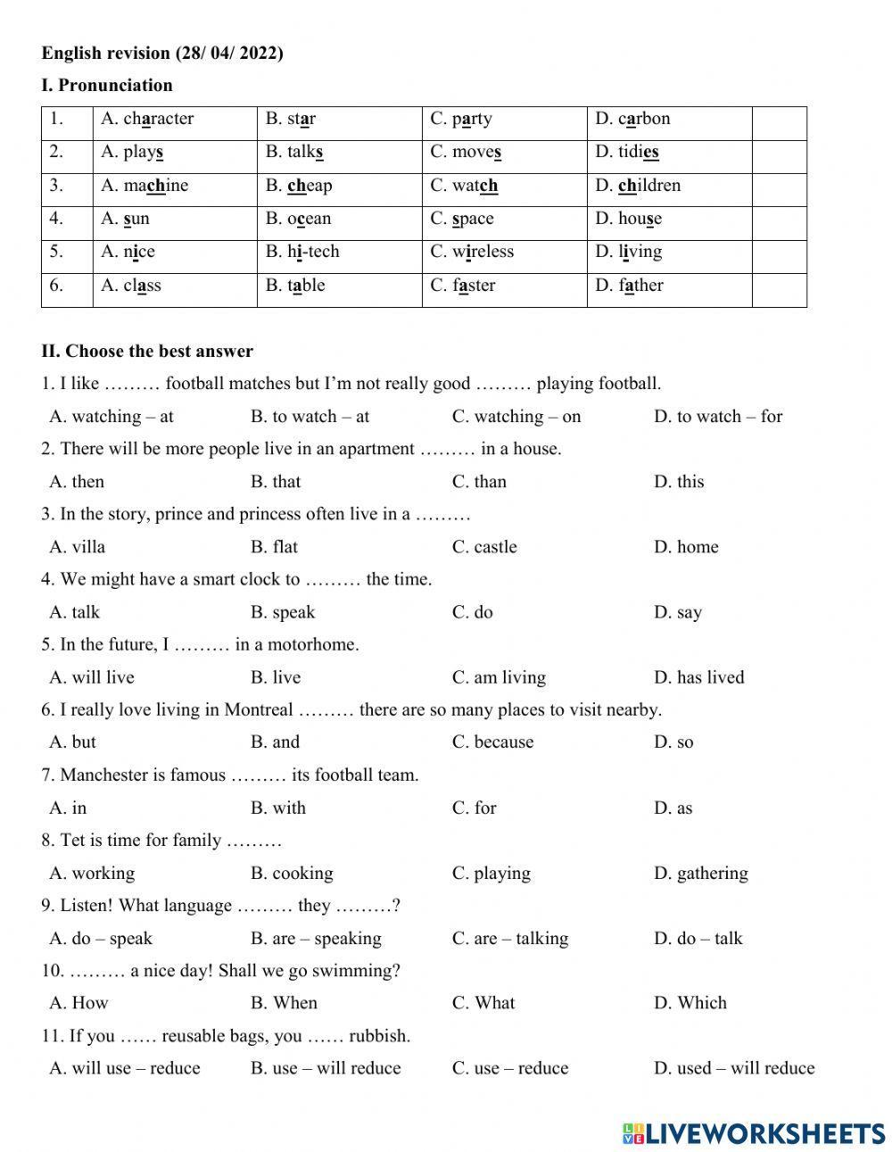 Group 4 - Ôn tập cuối kì 2