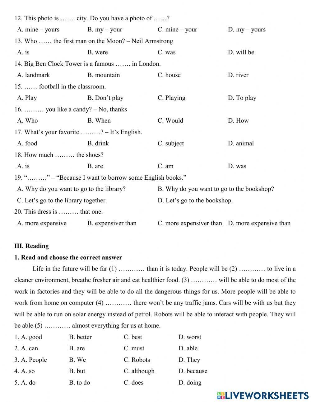 Group 4 - Ôn tập cuối kì 2