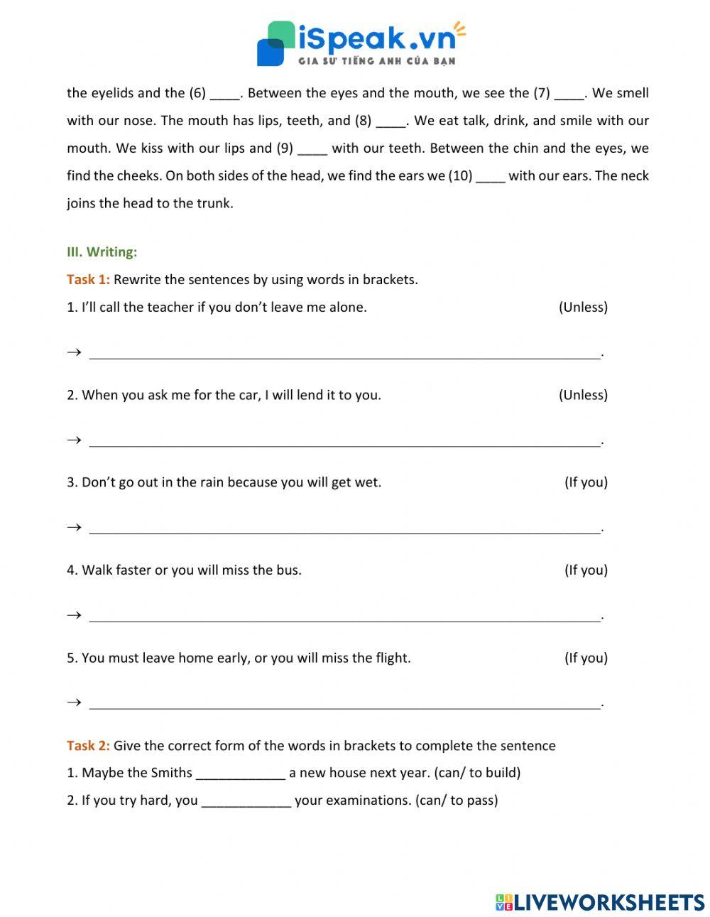 ADDED VALUE FOR FLYERS - Body and Face