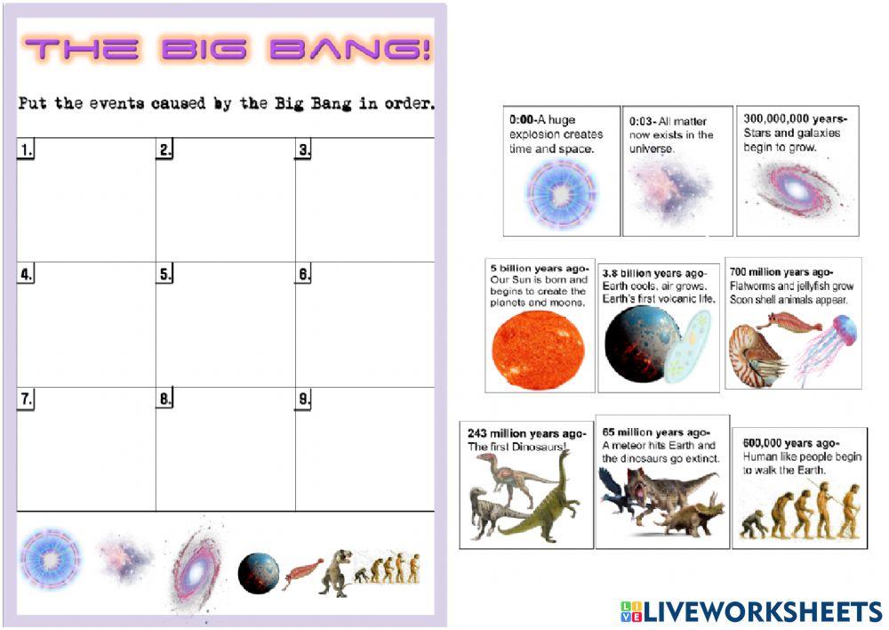 Big Bang Theory Astronomy Printables