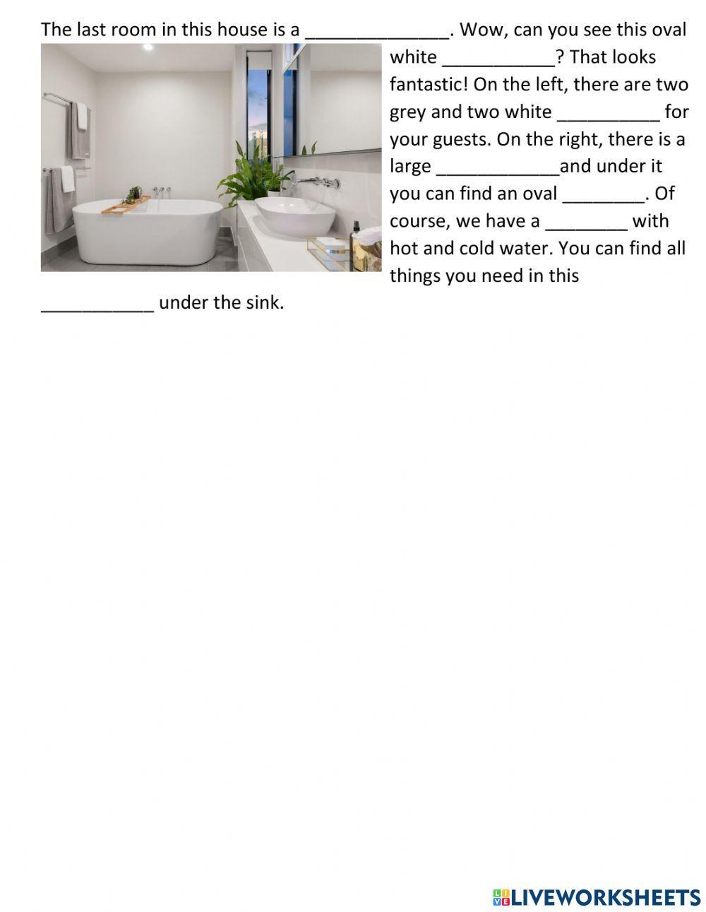 Go getter 3 - Unit 7 - House vocabulary (extra)