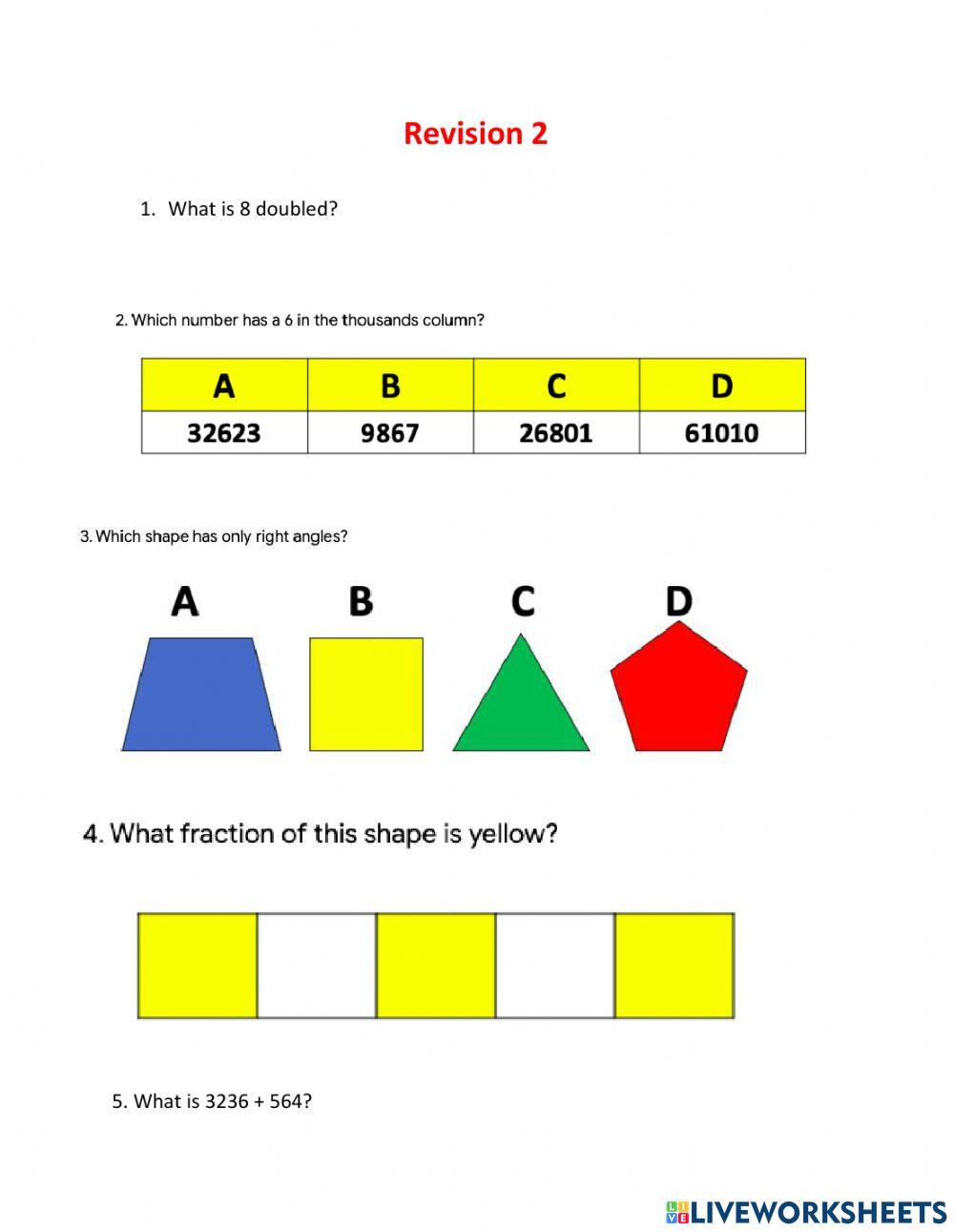 Practice Questions 2