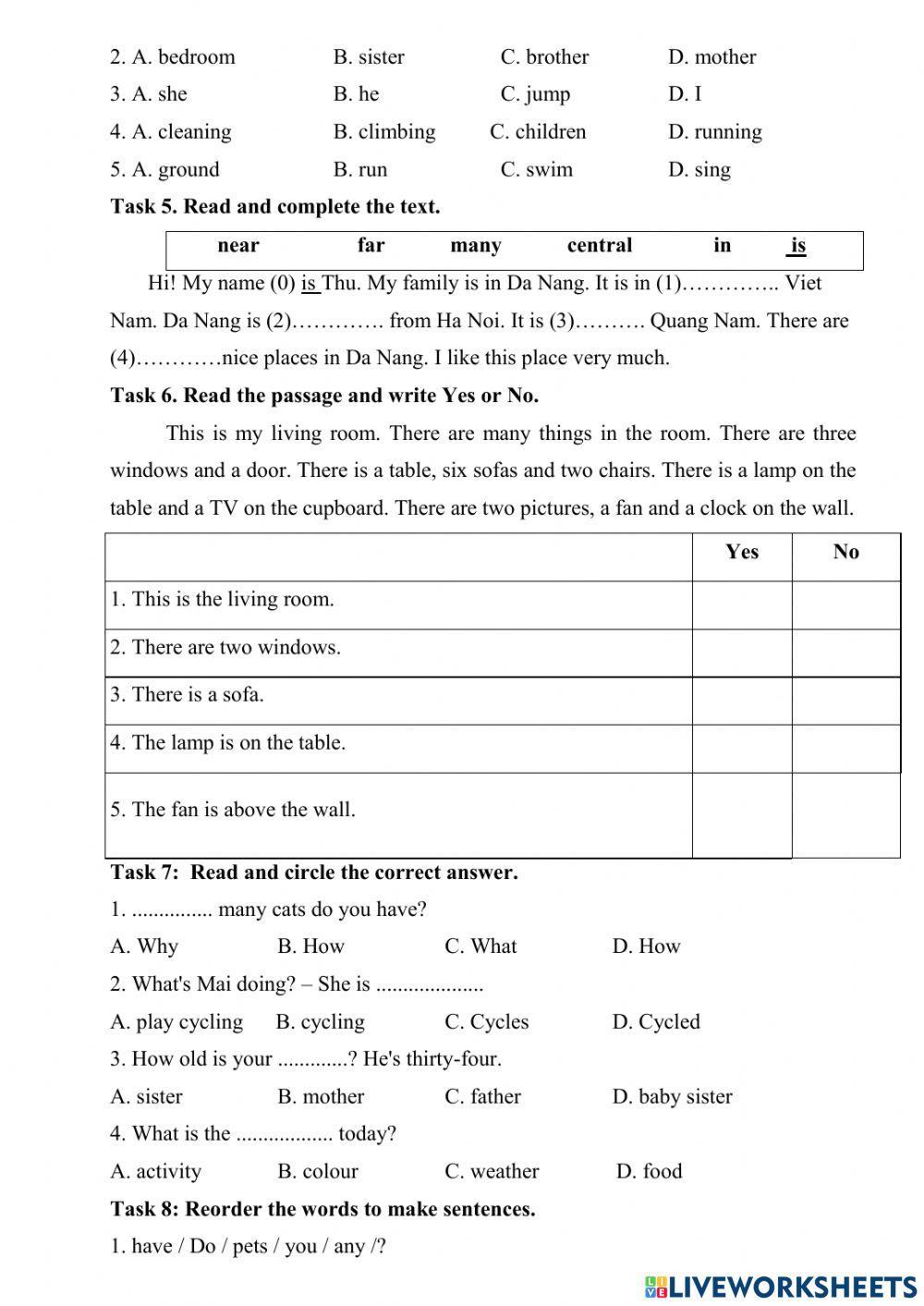 Đề 11 - kiểm tra học kì 2 lớp 3