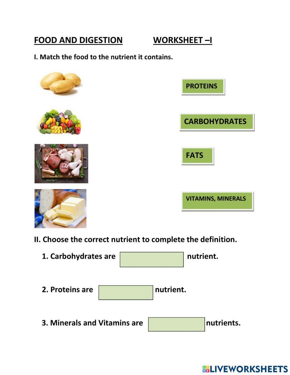 Food and Nutrients