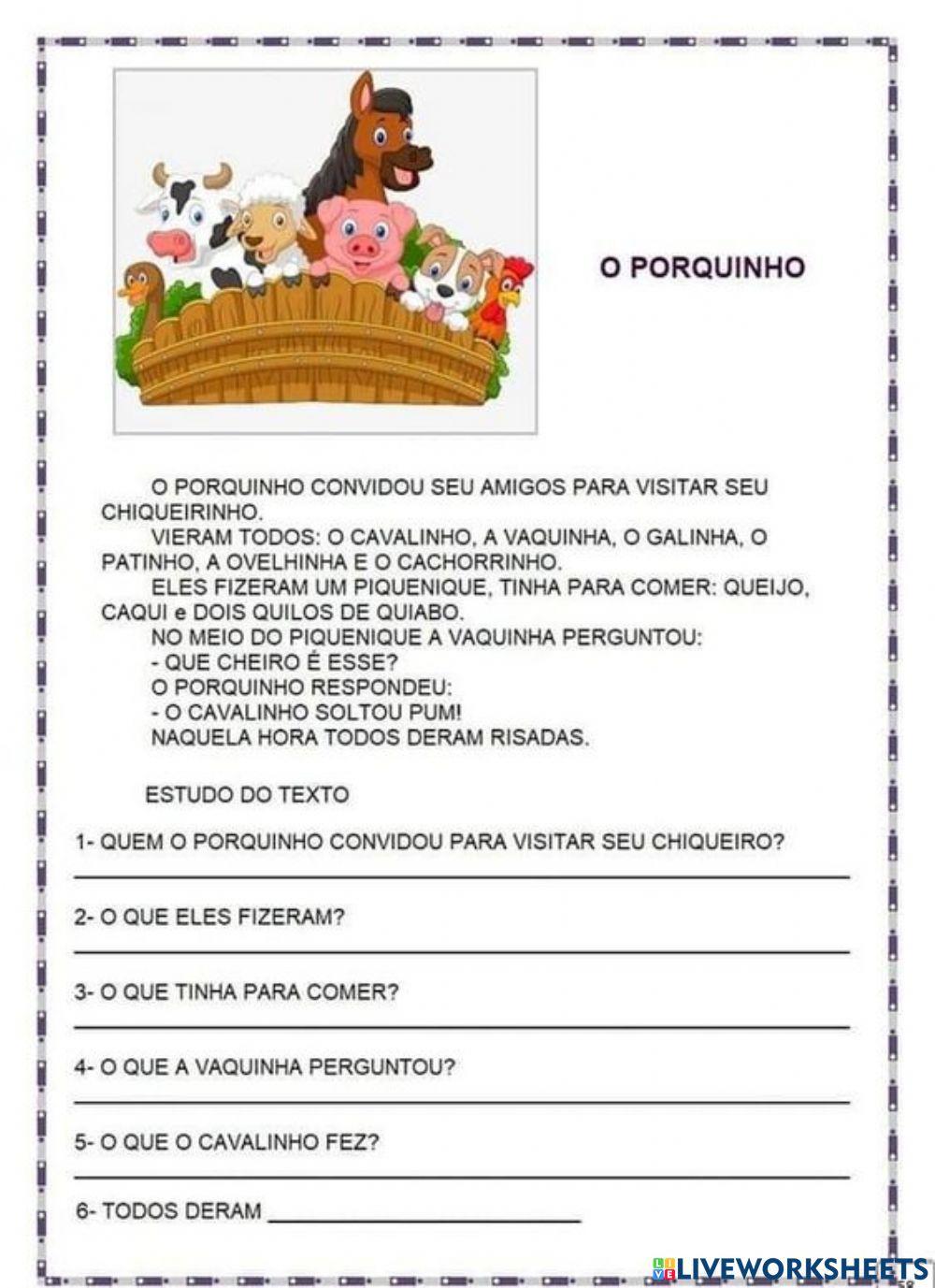 Interpretação de texto