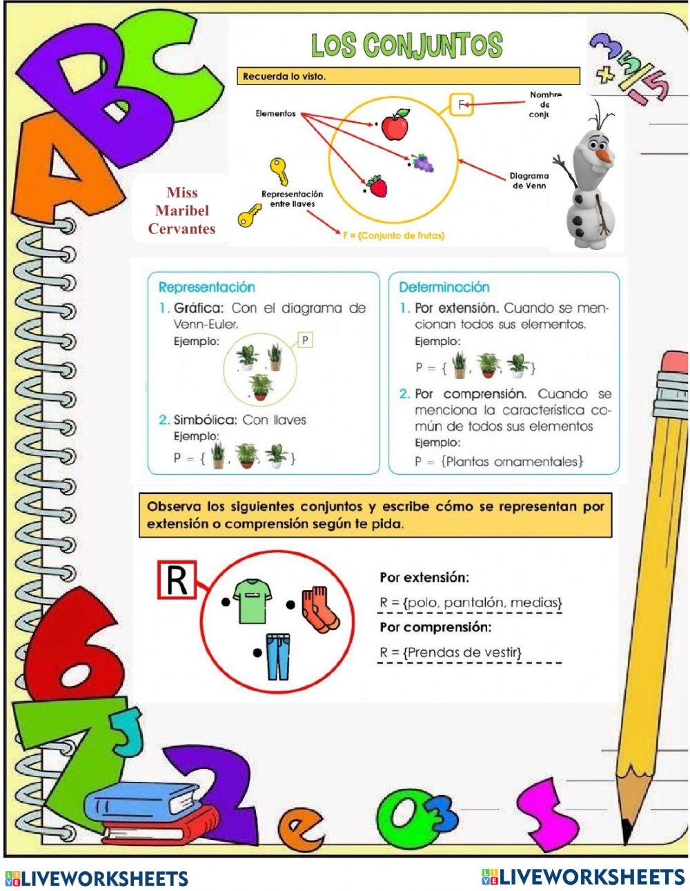 Extensión y comprensión