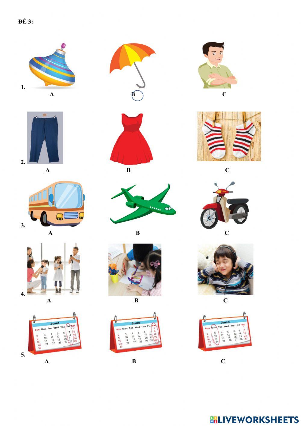 G2 - review 2 - listen & circle