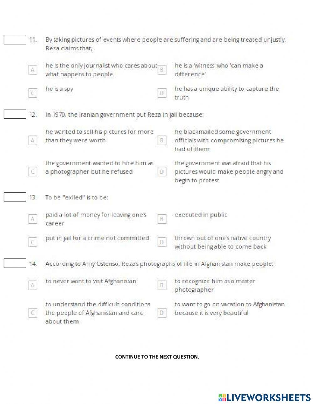 8-A long way to go Reza
