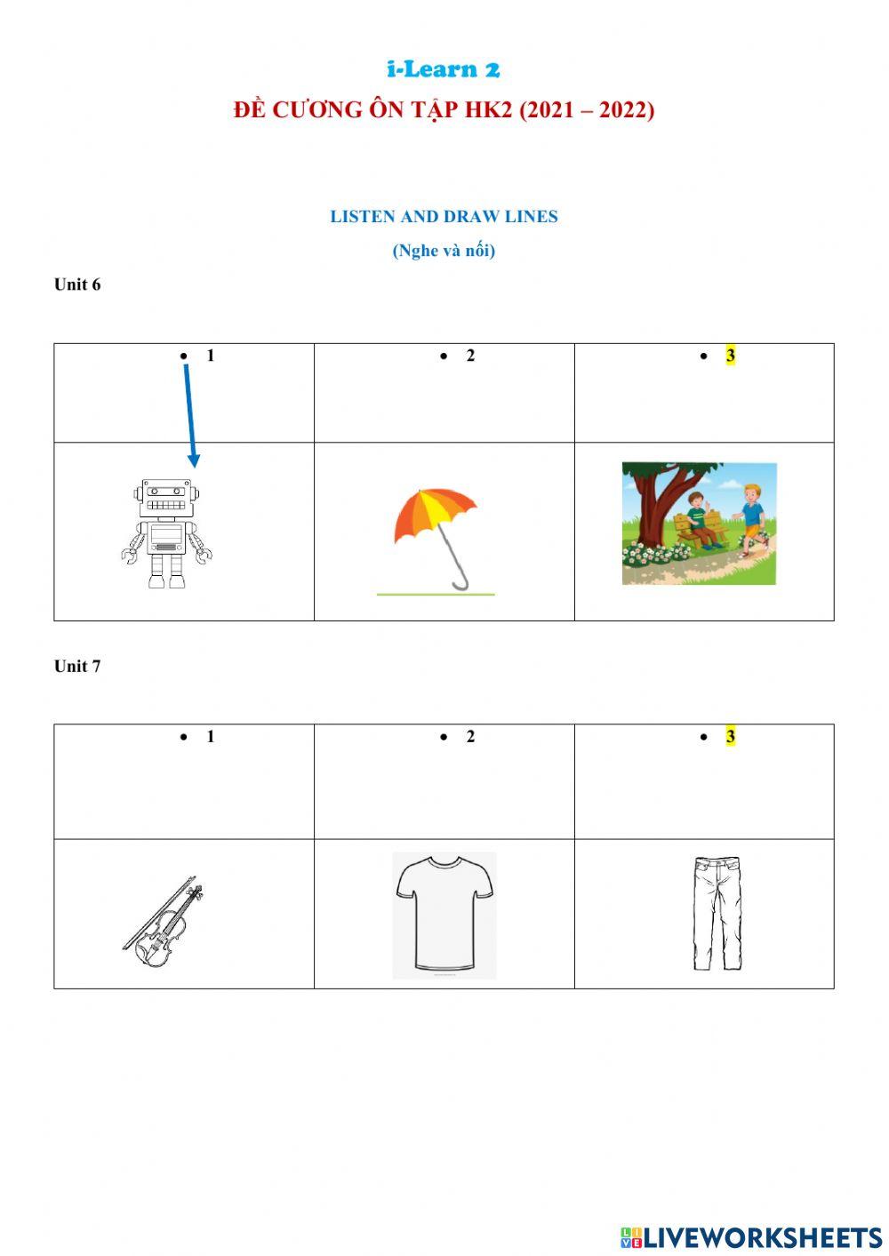 G2 - review 2 - listen draw lines