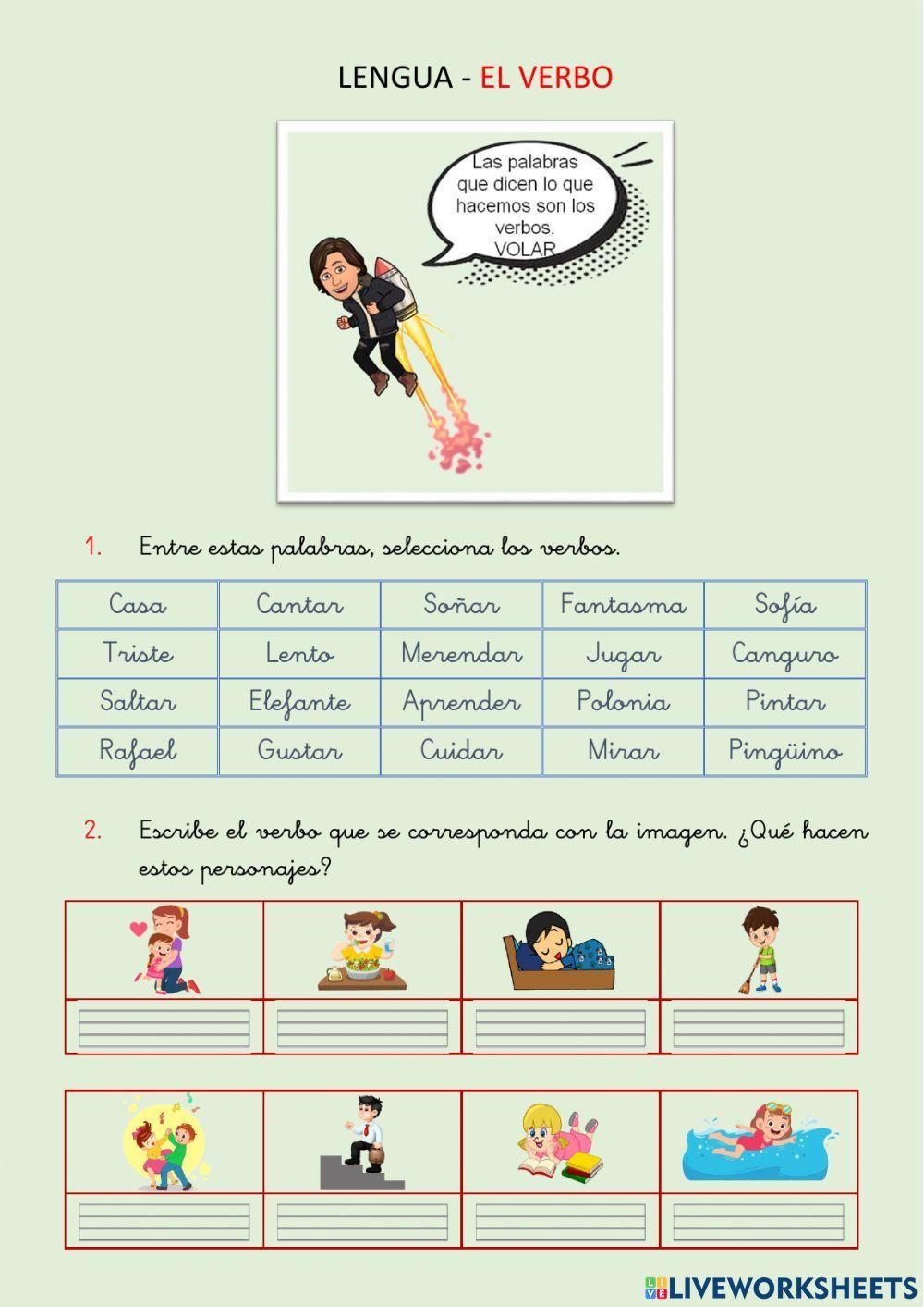 Gramática - El verbo