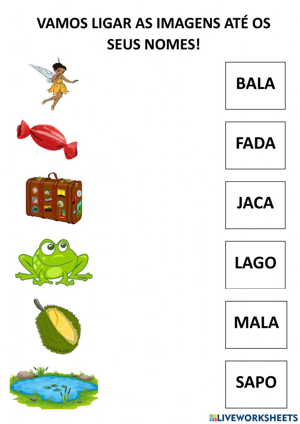 Jogo ligar e escolher