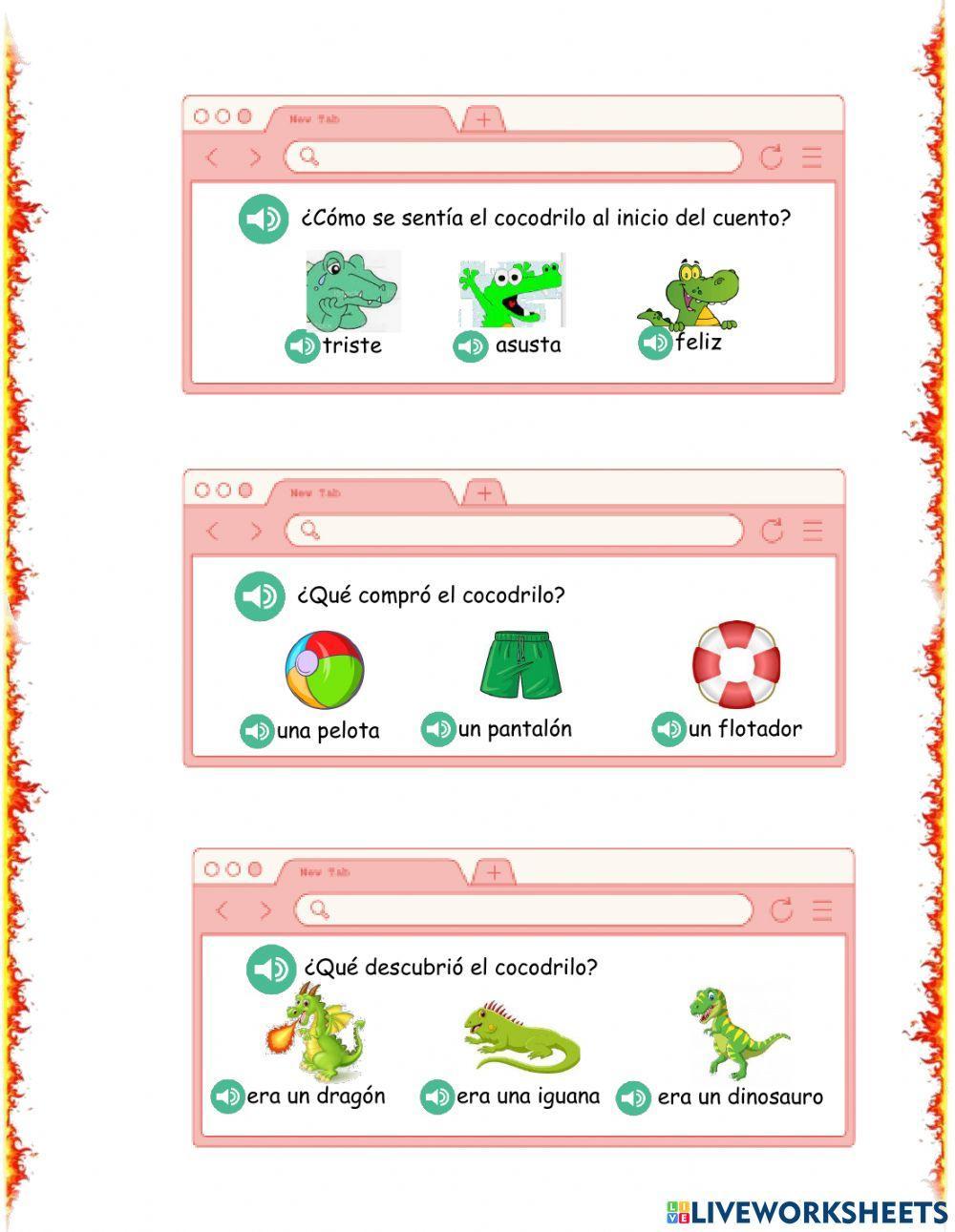 El cocodrilo al que no le gustaba el agua