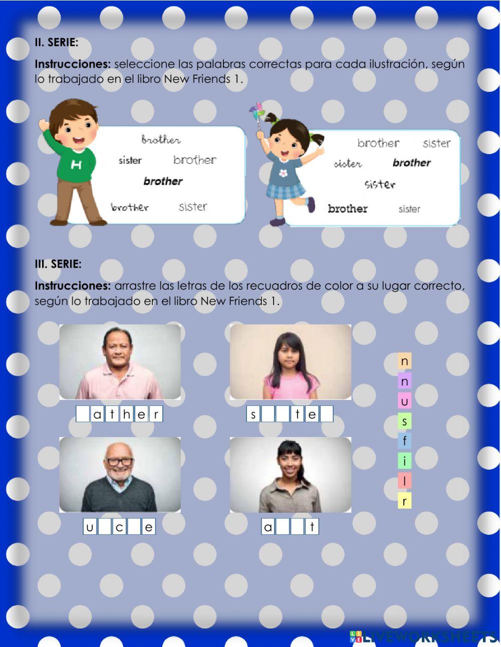 My family 1 - 2.1.1°