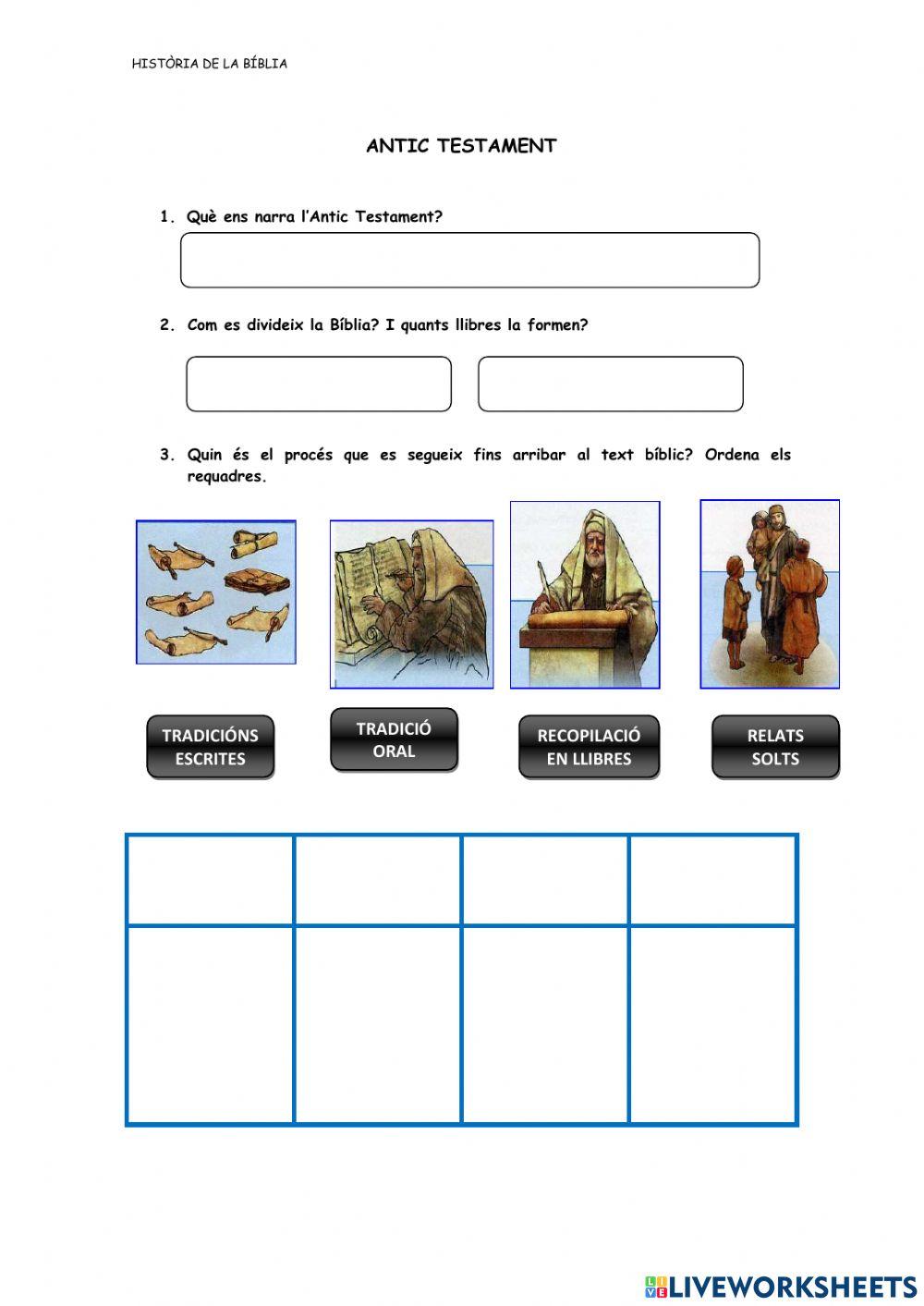 La Bíblia: Antic Testament