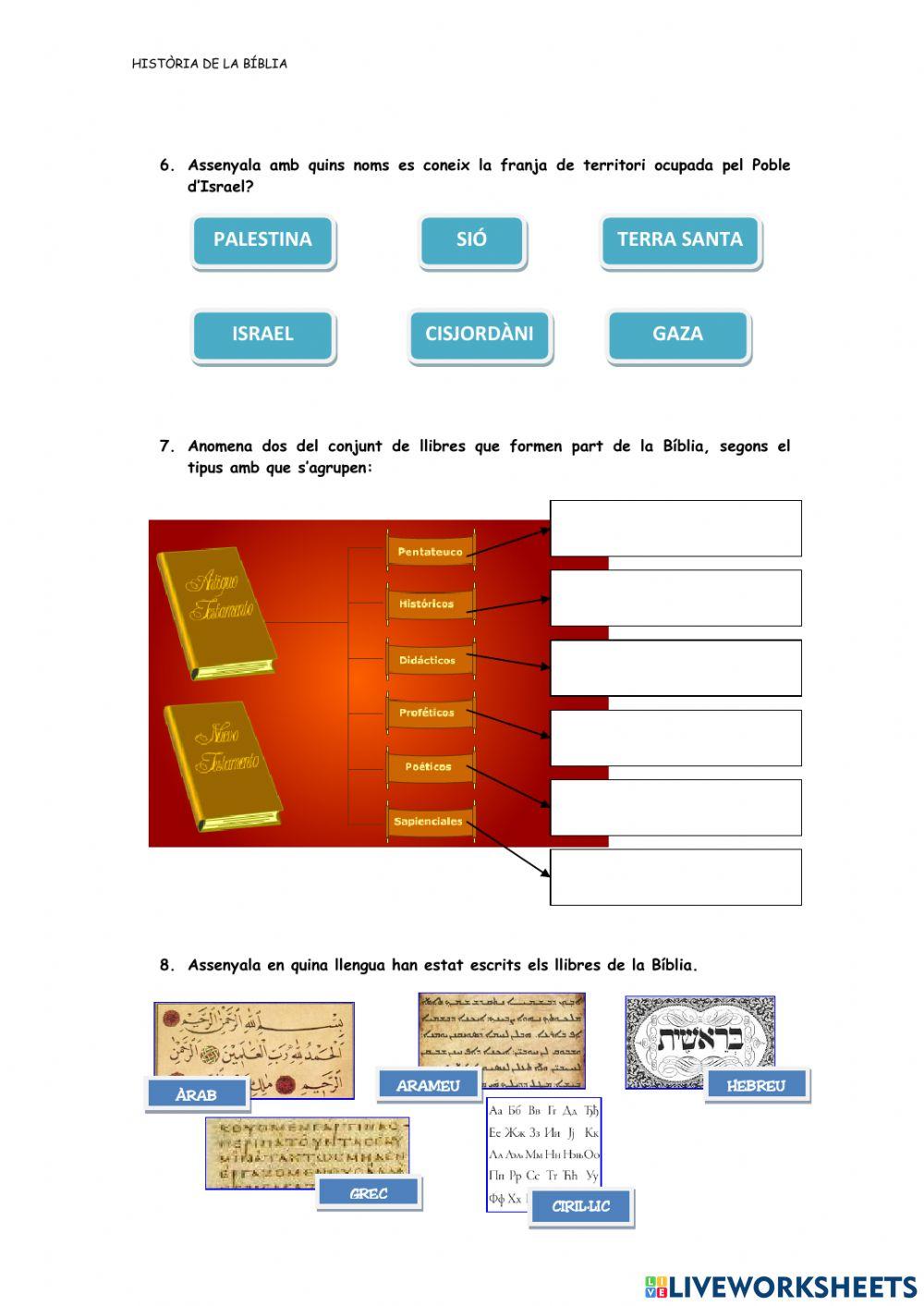 La Bíblia: Antic Testament