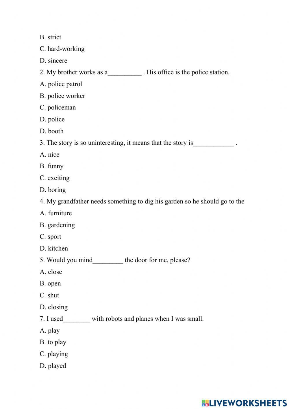 Đề luyện số 26 lớp 6 trường Amsterdam