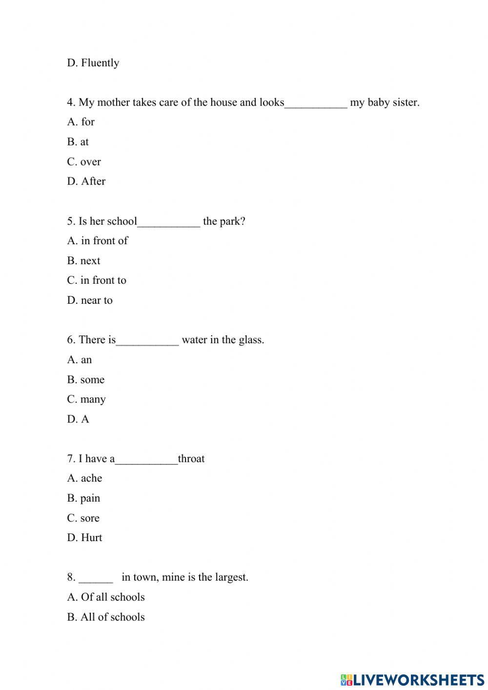 Đề luyện số 27 lớp 6 trường Amsterdam