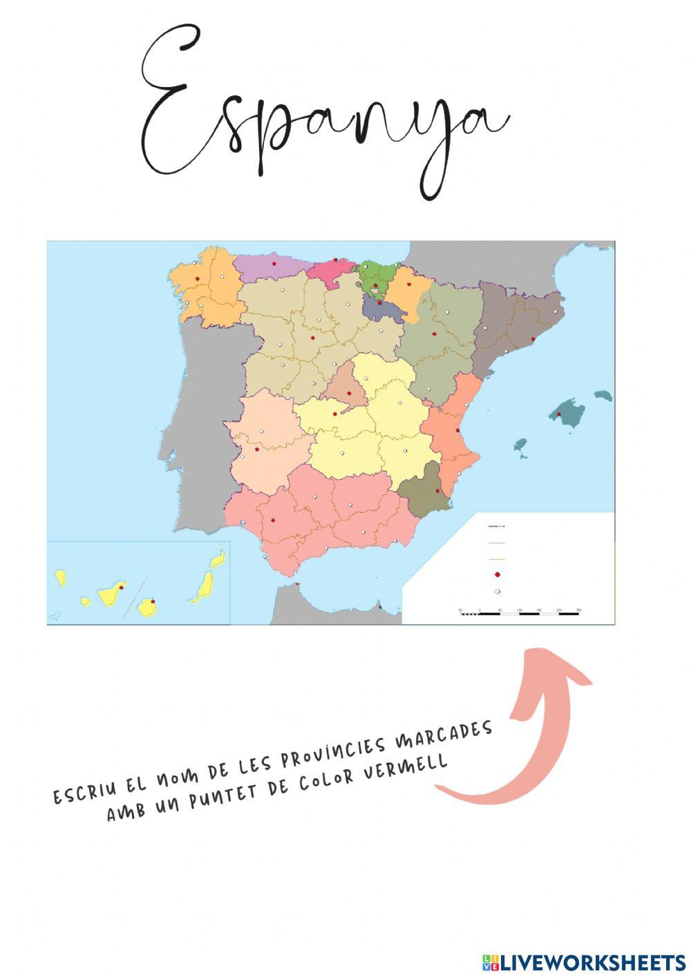 Geografia Catalunya-Espanya-Europa