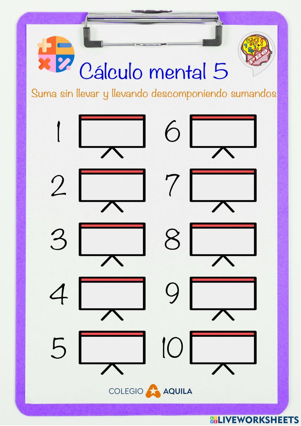T3 Cálculo Mental 05