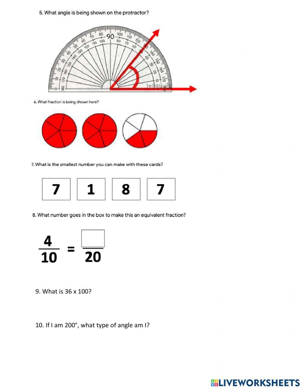Practice Questions 8
