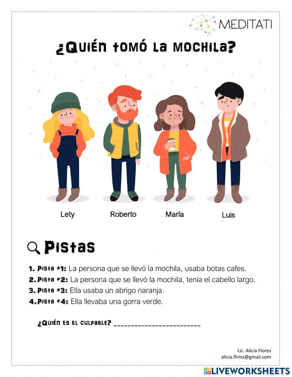 ¿Quién es el culpable?