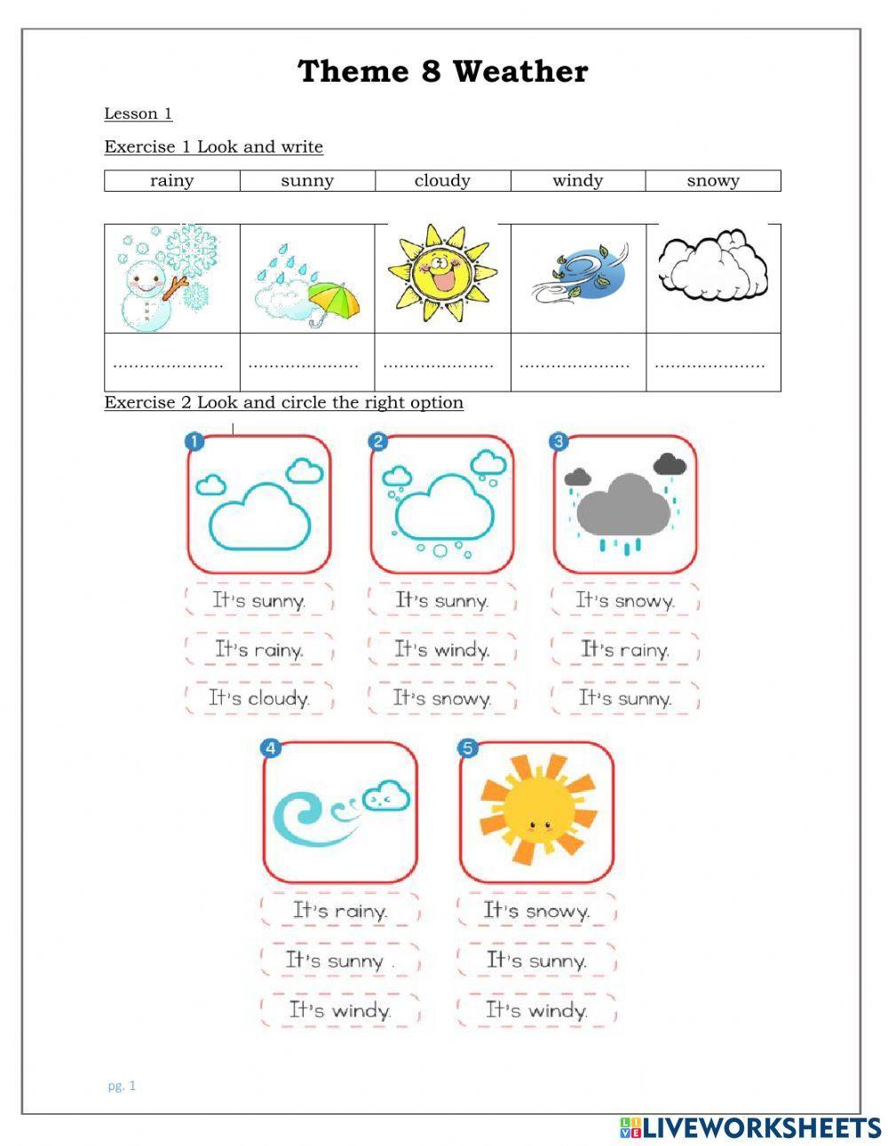Smart start 3 theme 8 weather