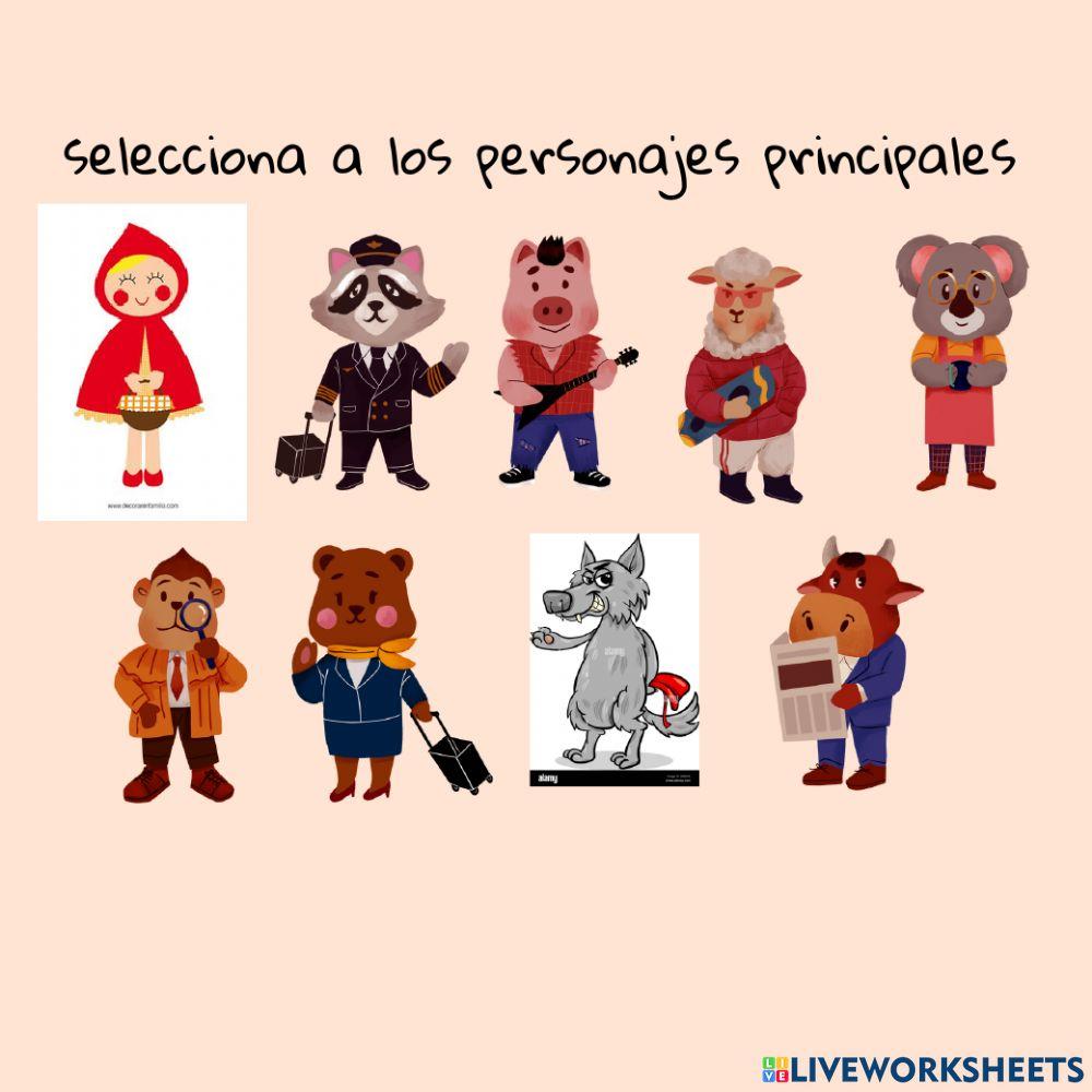 Cuento caperucita y el lobo