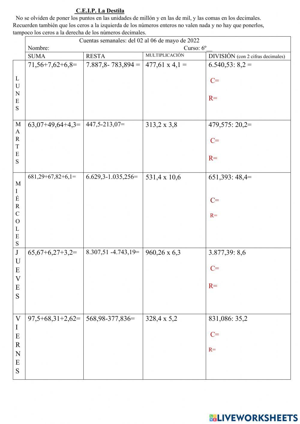 Cuentas semanales de mayo (1)