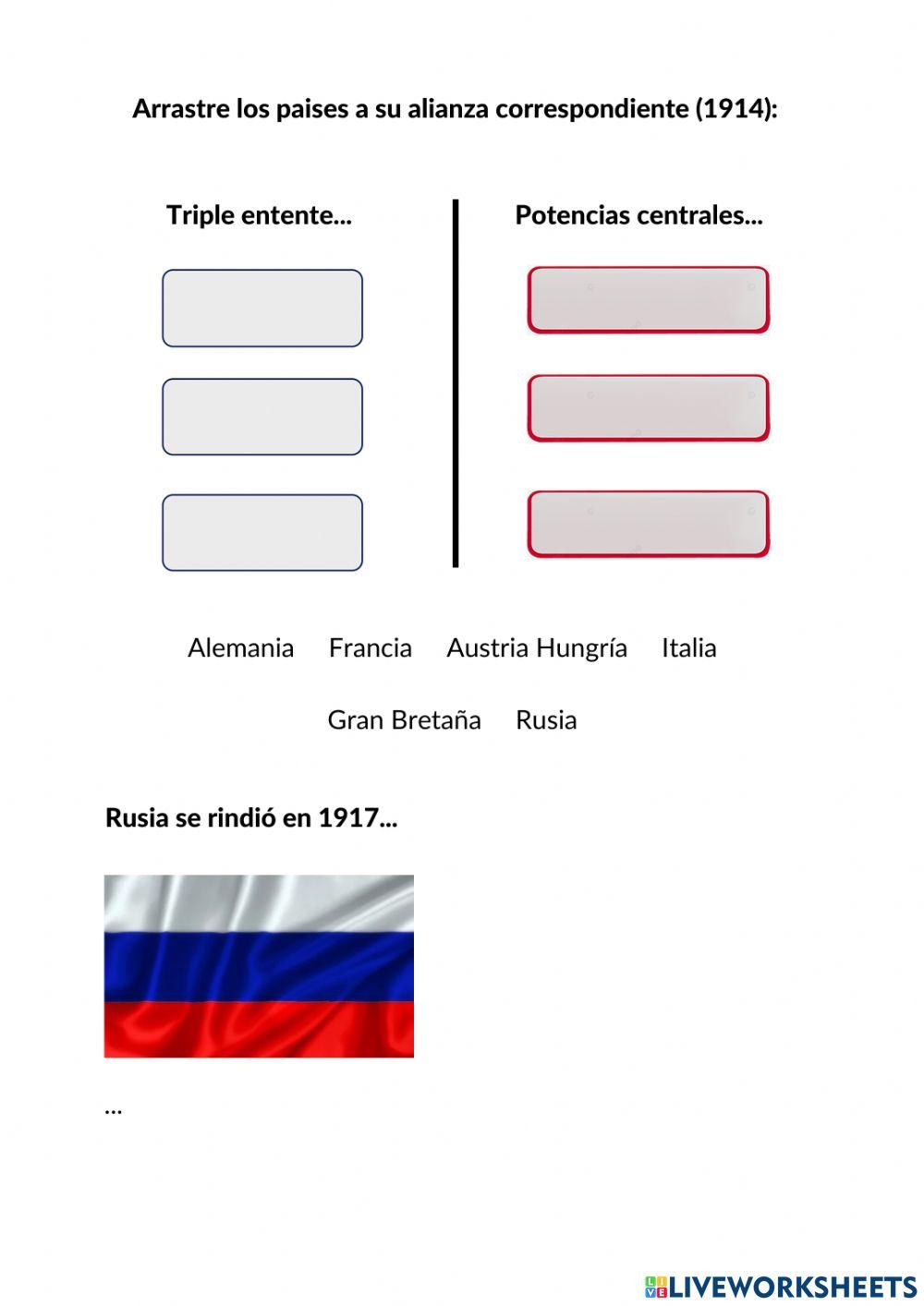Primera guerra mundial