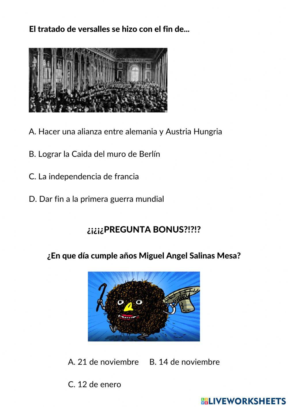 Primera guerra mundial