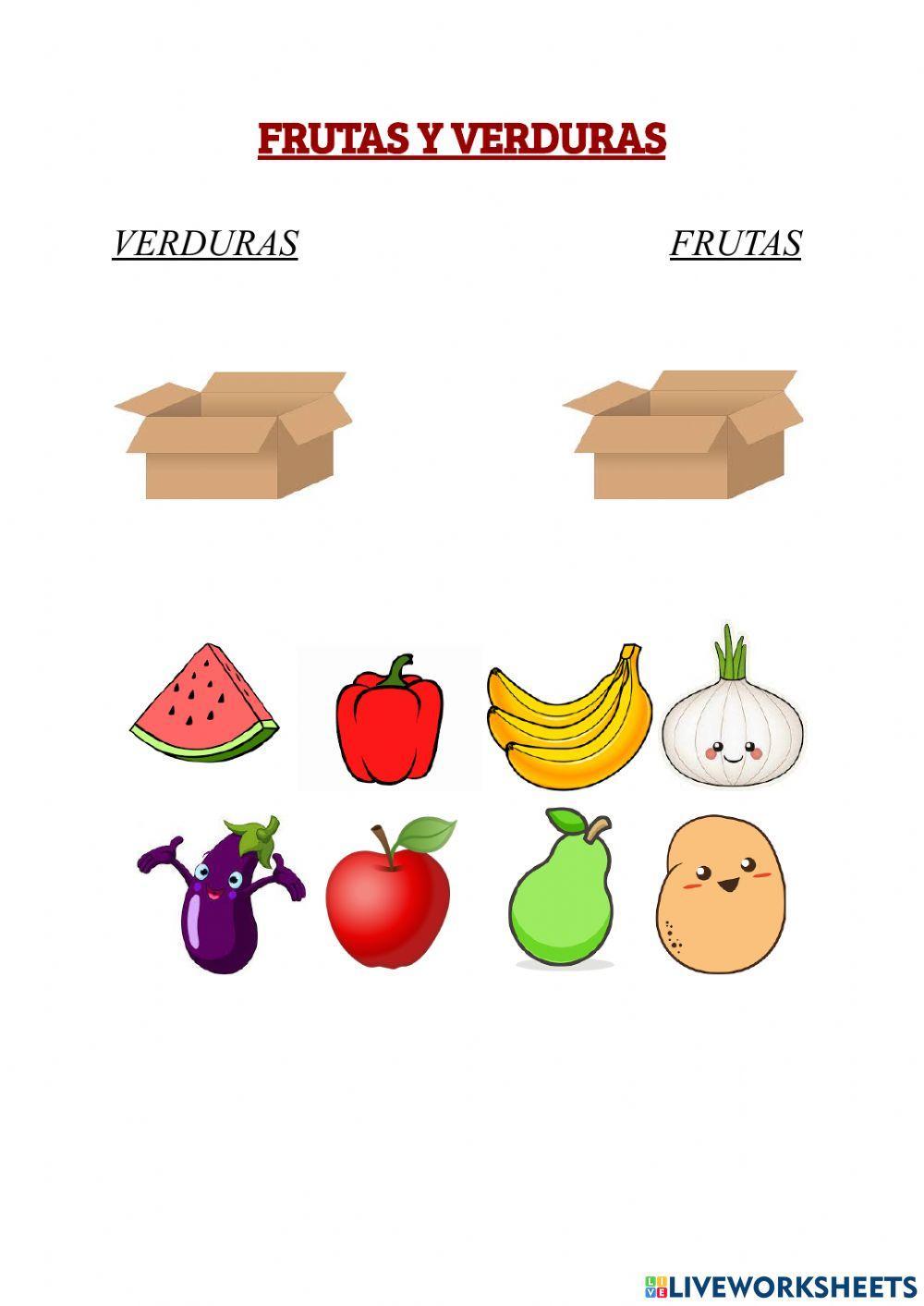 Frutas y verduras