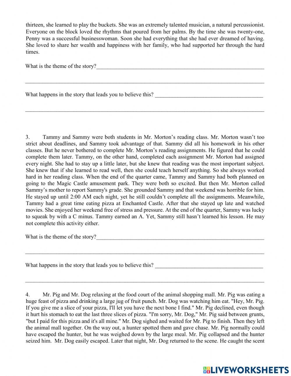 7- Identifying Theme