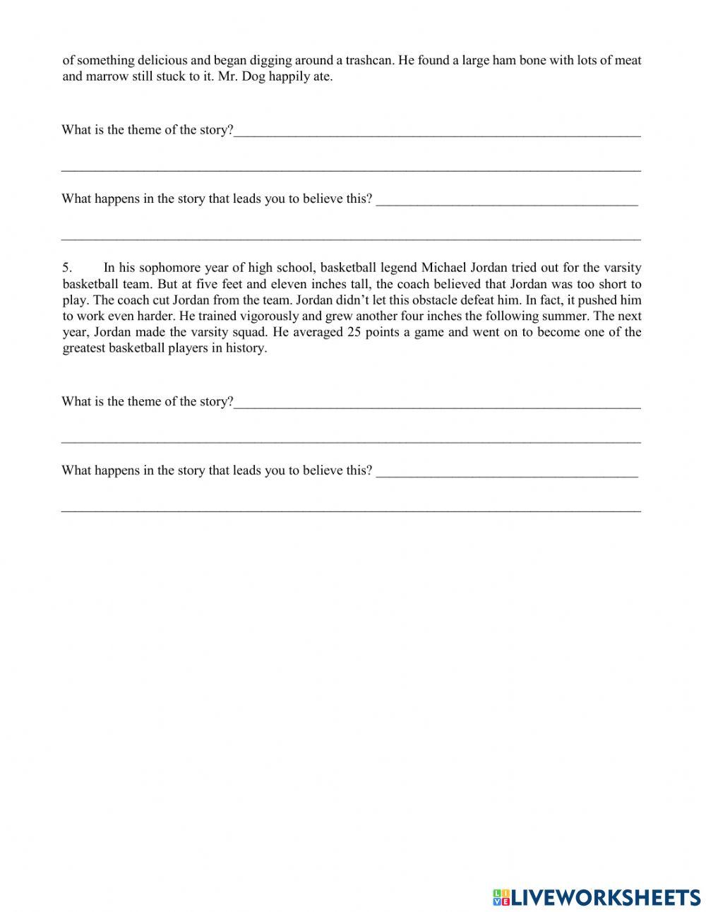 7- Identifying Theme