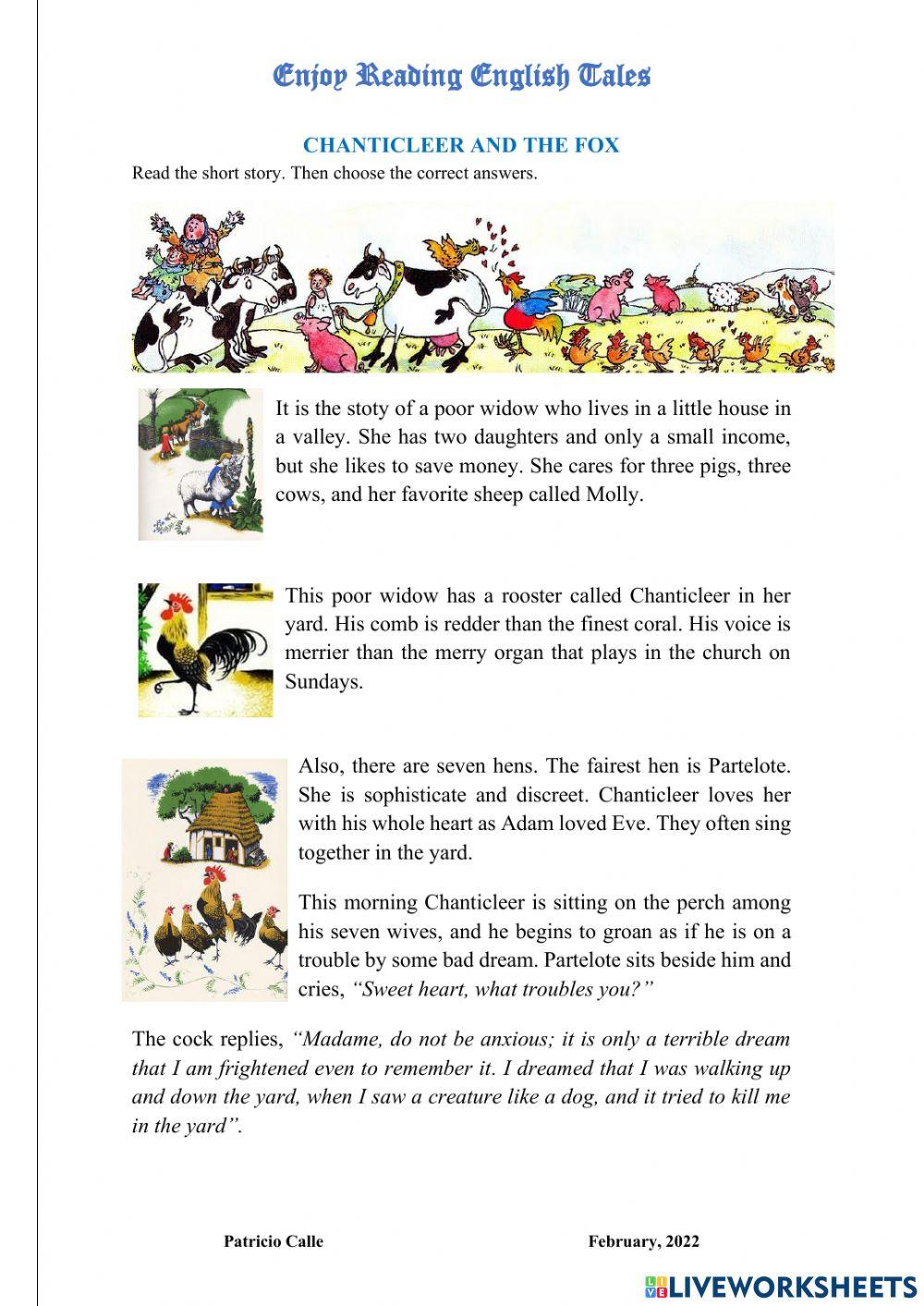 Chanticleer and the fox