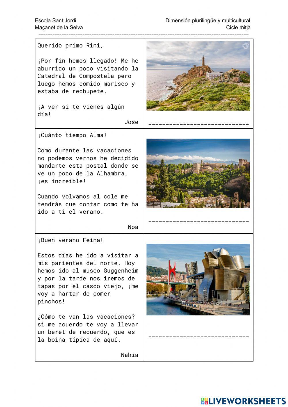 Amigos por correspondencia